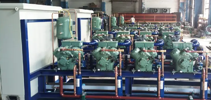 大型冷庫壓縮機為何采用并聯(lián)方式？